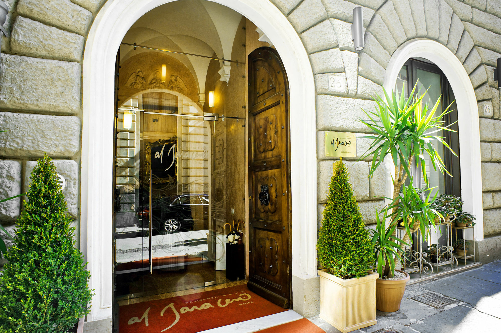 Residenza Al Saraceno Aparthotel Roma Exterior foto